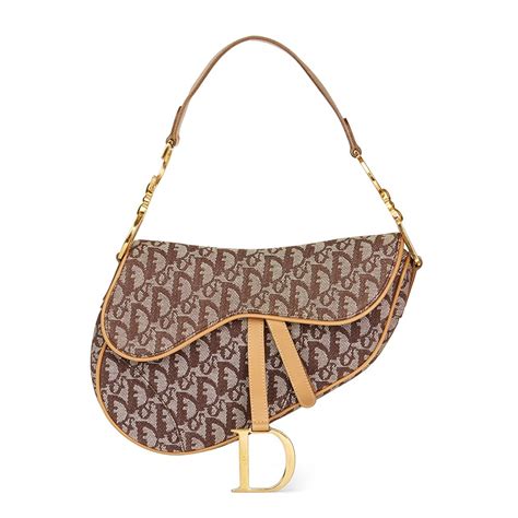 dior saddle brown bag